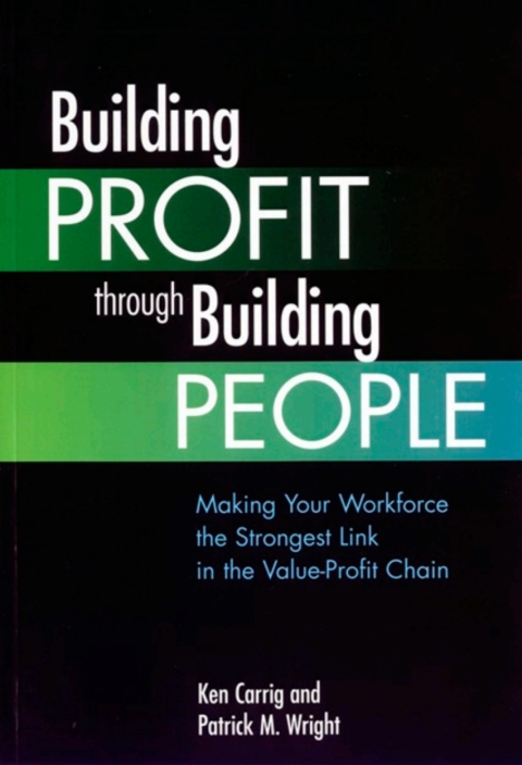 Cover image for book Building Profit Through Building People