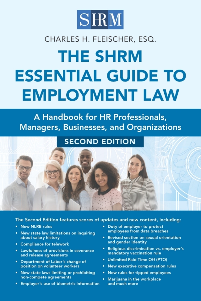 The SHRM Essential Guide to Employment Law