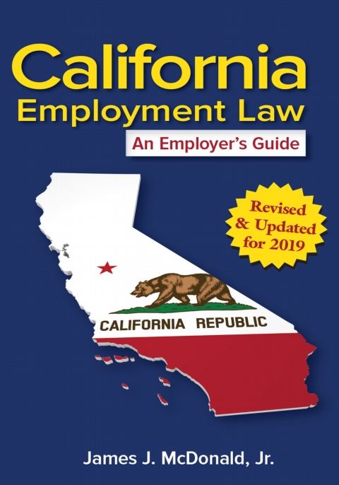 Cover image for book California Employment Law: An Employer's Guide