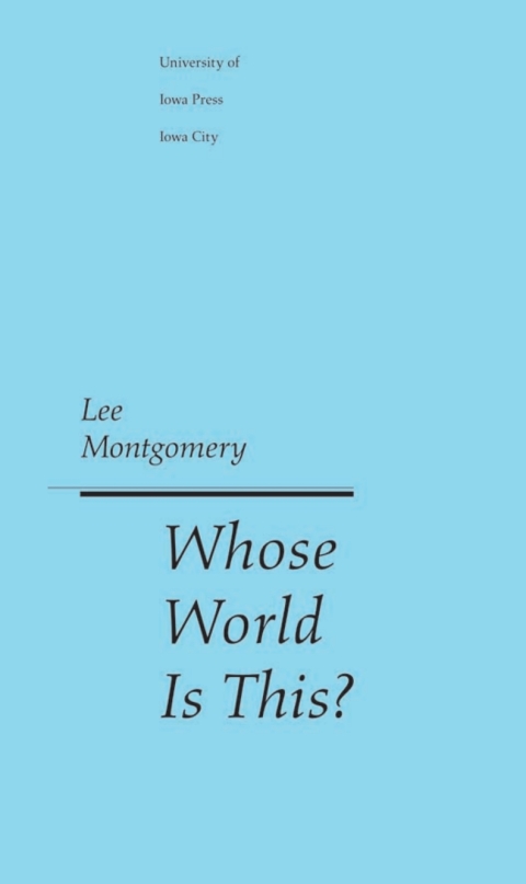 Cover image for book Whose World Is This?