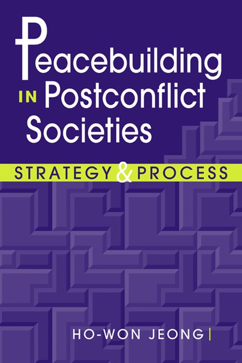Cover image for book Peacebuilding in Postconflict Societies: Strategy and Process