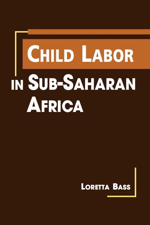 Cover image for book Child Labor in Sub-Saharan Africa
