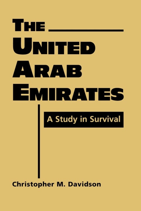 Cover image for book The United Arab Emirates: A Study in Survival