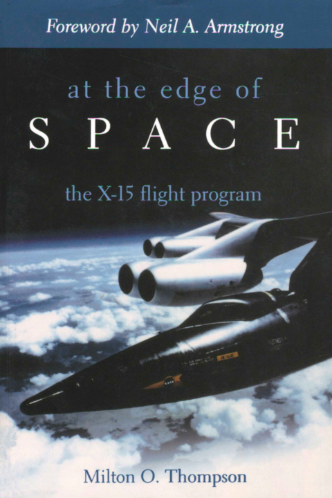 Cover image for book At the Edge of Space