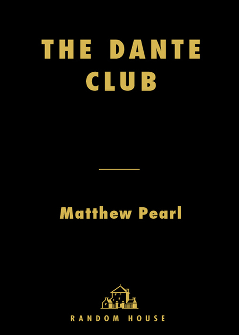 Cover image for book The Dante Club