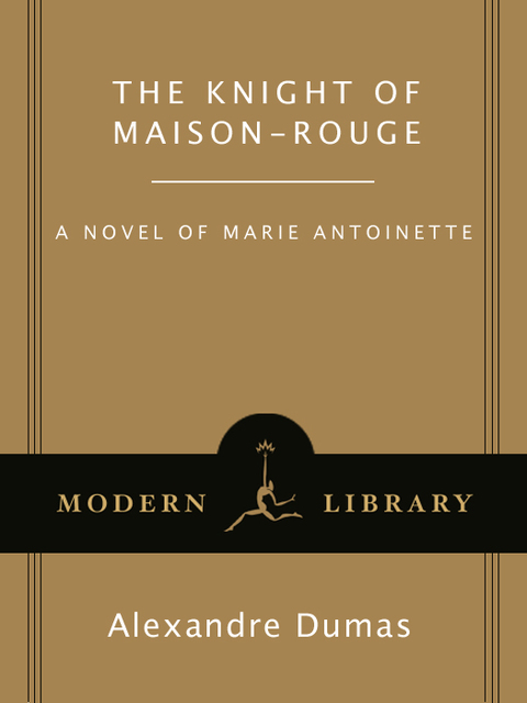 Cover image for book The Knight of Maison-Rouge