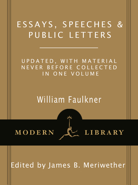 Cover image for book Essays, Speeches & Public Letters