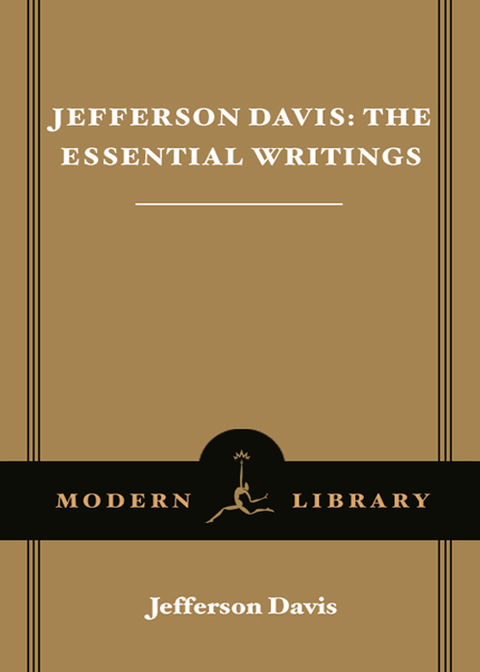 Cover image for book Jefferson Davis: The Essential Writings