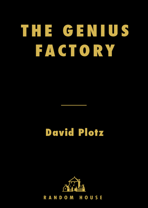 Cover image for book The Genius Factory