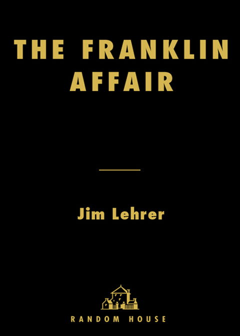 Cover image for book The Franklin Affair