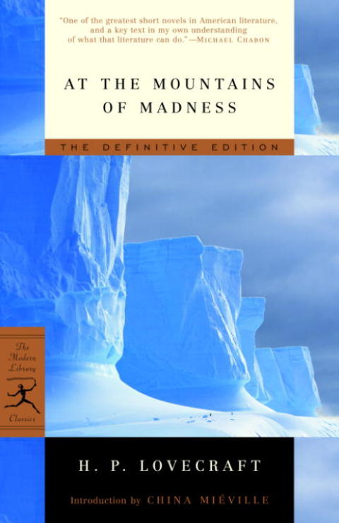 Cover image for book At the Mountains of Madness