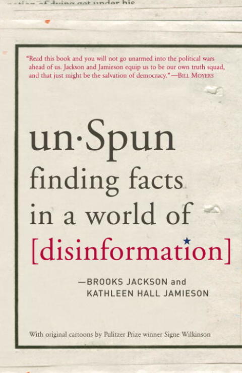 Cover image for book unSpun