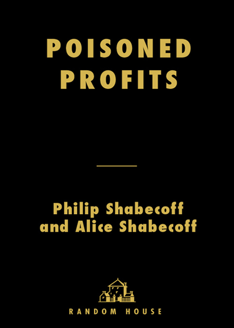 Cover image for book Poisoned Profits