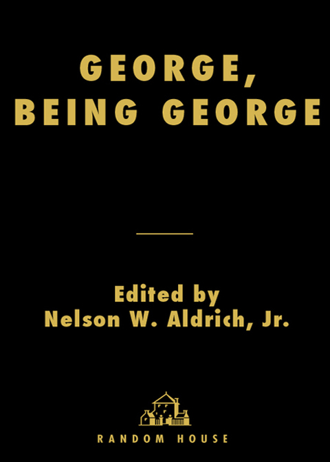 Cover image for book George, Being George