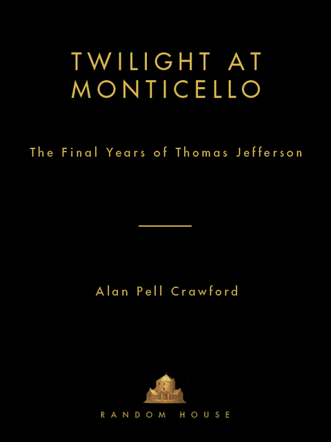 Cover image for book Twilight at Monticello