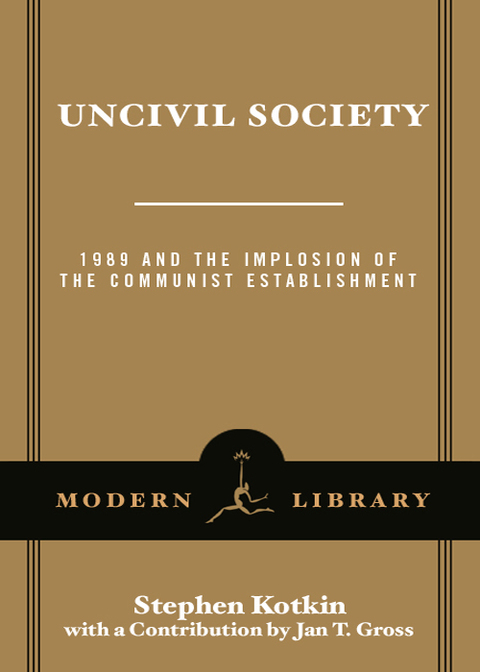 Cover image for book Uncivil Society
