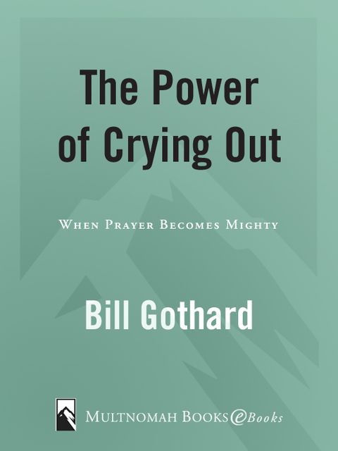 Cover image for book The Power of Crying Out