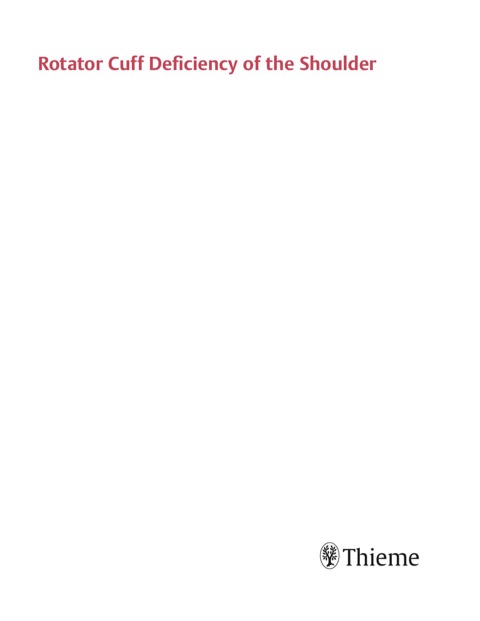Cover image for book Rotator Cuff Deficiency of the Shoulder