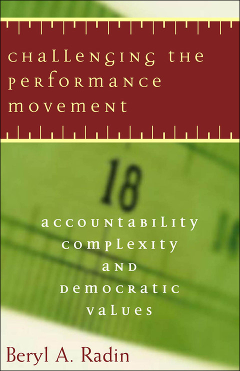 Cover image for book Challenging the Performance Movement