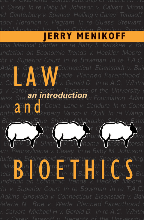Cover image for book Law and Bioethics