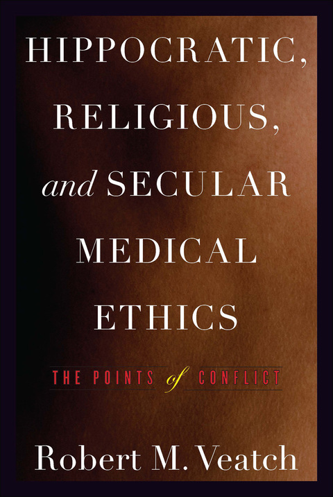 Cover image for book Hippocratic, Religious, and Secular Medical Ethics