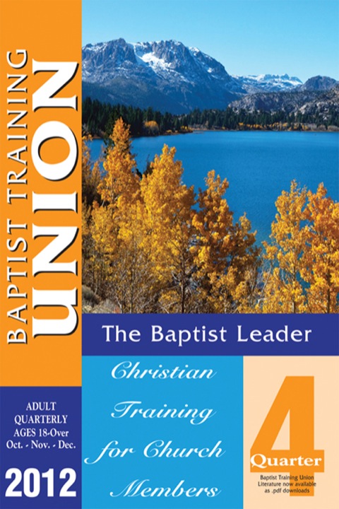 Cover image for book Baptist Leader: 4th Quarter 2012