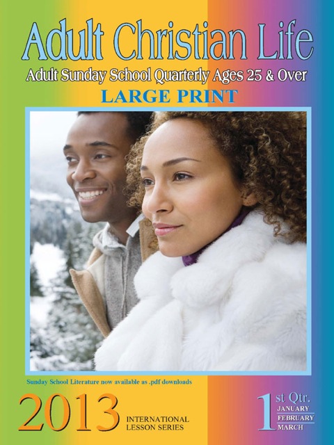 Cover image for book Adult Christian Life 1st Quarter 2013