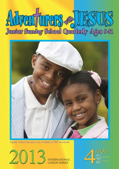 Cover image for book 4th Quarter 2013 Adventures with Jesus