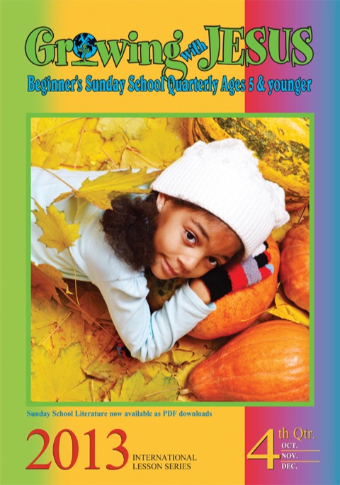 Cover image for book 4th Quarter 2013 Growing with Jesus