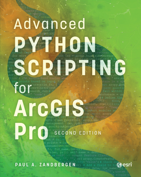 Cover image for book Advanced Python Scripting for ArcGIS Pro