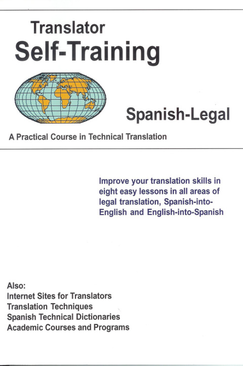 Cover image for book Translator Self-Training--Spanish Legal