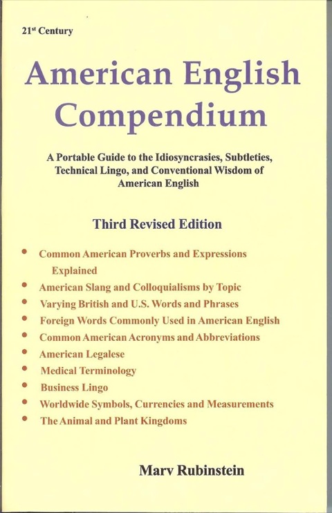 Cover image for book American English Compendium