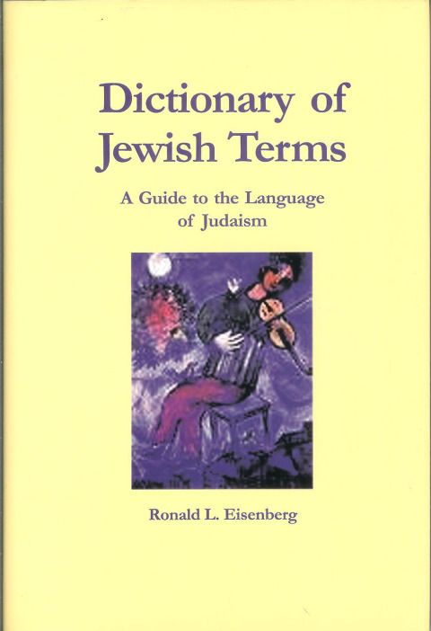 Cover image for book Dictionary of Jewish Terms