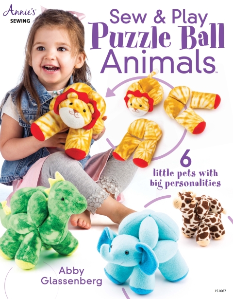 Cover image for book Sew &amp; Play Puzzle Ball Animals
