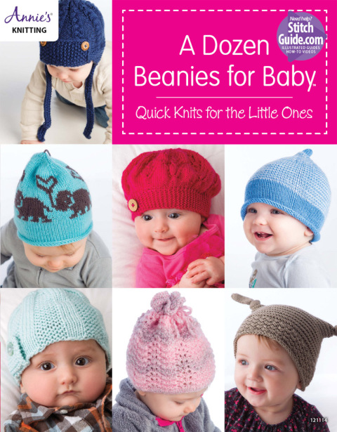 Cover image for book A Dozen Beanies for Baby