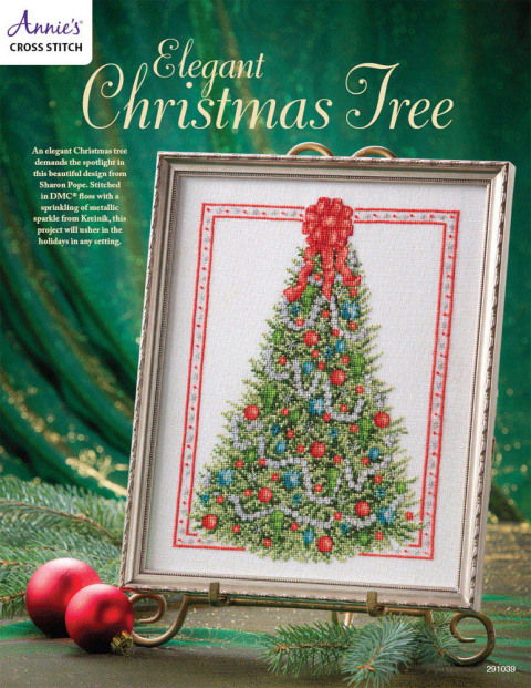 Cover image for book Elegant Christmas Tree Cross Stitch
