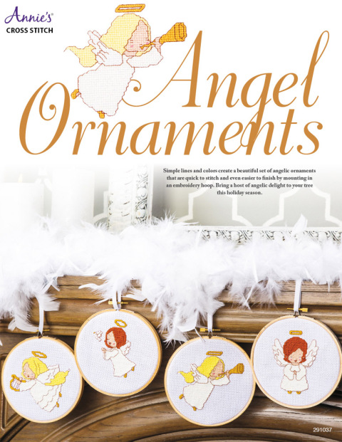 Cover image for book Angel Ornaments Cross Stitch