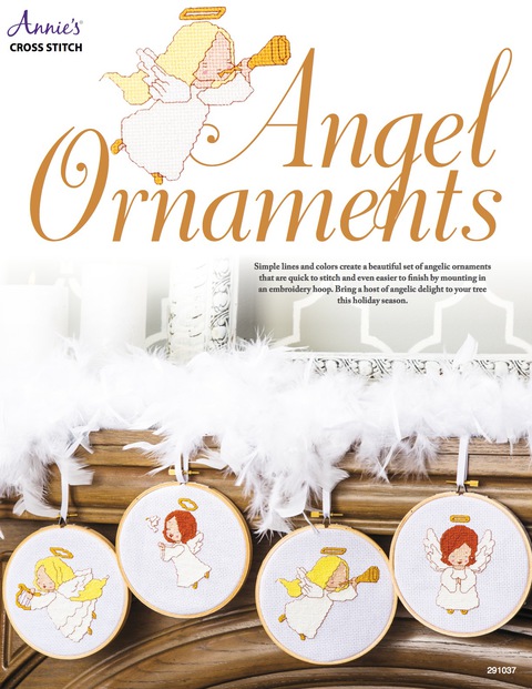 Cover image for book Angel Ornaments Cross Stitch