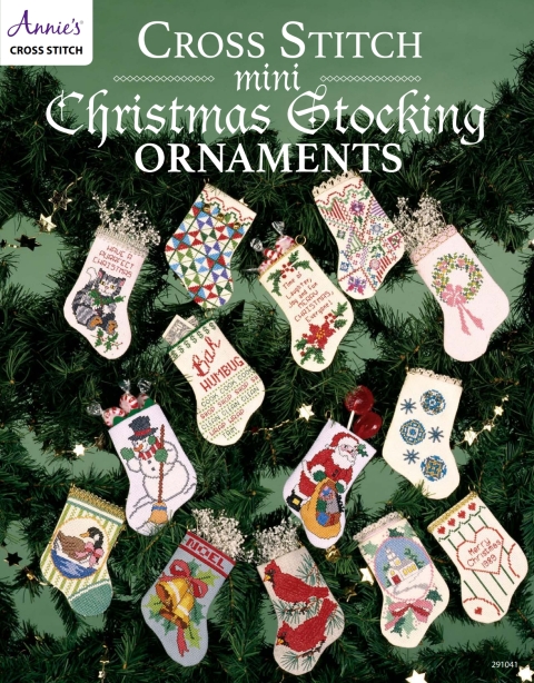 Cover image for book Cross Stitch Mini Christmas Stocking Ornaments