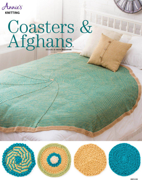 Cover image for book Coasters & Afghans Knit Pattern