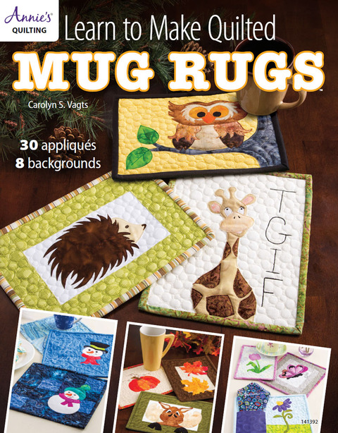 Cover image for book Learn to Make Quilted Mug Rugs
