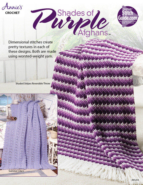 Cover image for book Shades of Purple Afghans