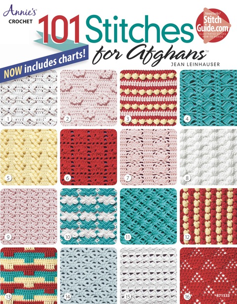 Cover image for book 101 Stitches for Afghans