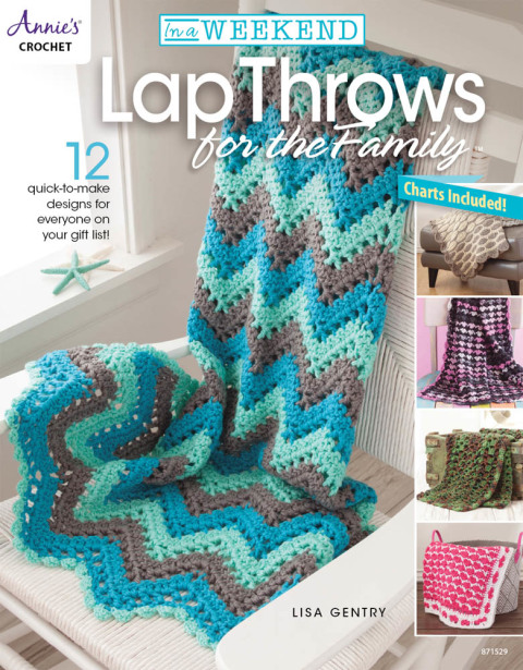 Cover image for book In a Weekend: Lap Throws for the Family