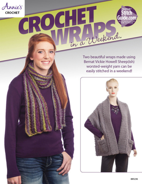 Cover image for book Crochet Wraps in a Weekend