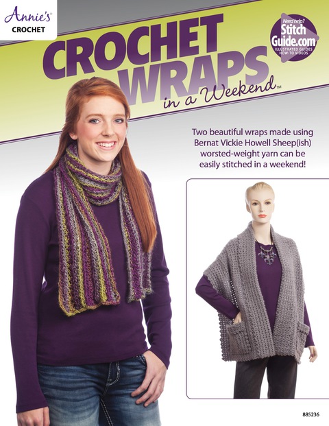 Cover image for book Crochet Wraps in a Weekend