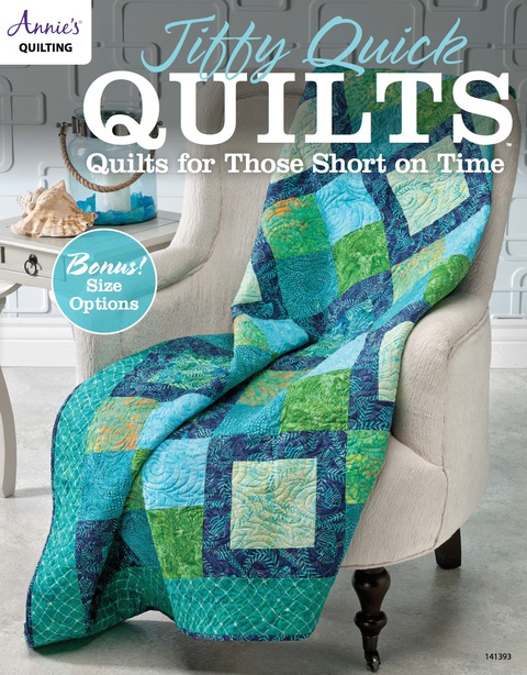 Cover image for book Jiffy Quick Quilts: Quilts for the Time Challenged