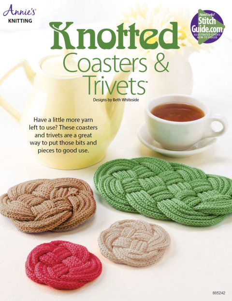 Cover image for book Knotted Coasters & Trivet