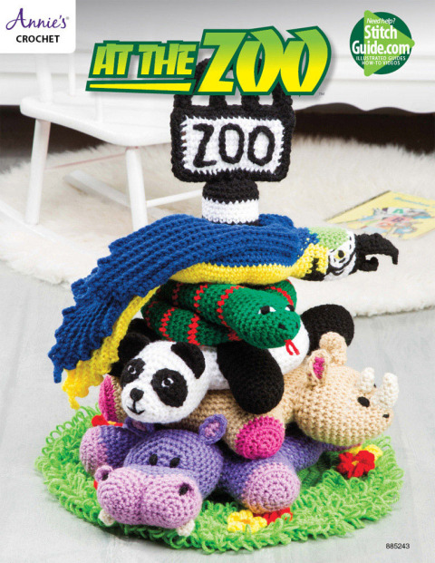 Cover image for book At The Zoo