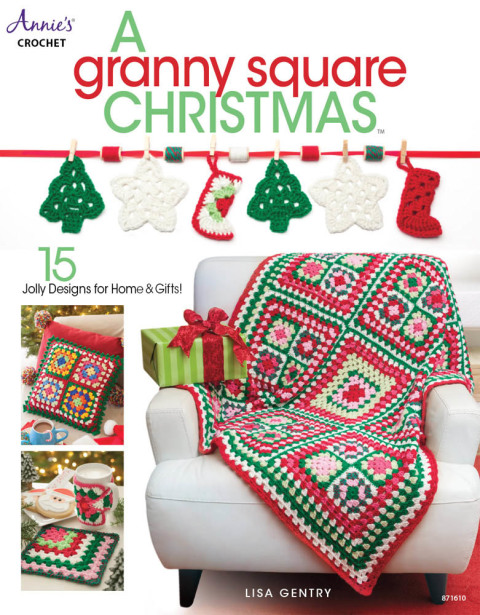 Cover image for book A Granny Square Christmas